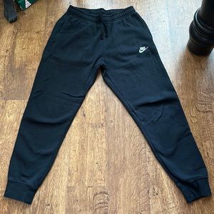 Nike Men’s Jogger Sweatpants // Black // Size SMALL